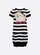 VESTIDO TRICOT LISTRADO CACHORRINHO CRISTAIS PITUCHINHUS 30017