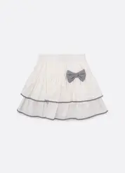 SAIA SHORT ALGODÃO BABADOS PITUCHINHUS 30715