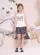 SAIA SHORT MULLET ALGODÃO PITUCHINHUS 30742