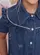 VESTIDO JEANS BABADINHO LAÇOS PITUCHINHUS 30786