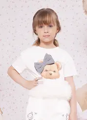 BLUSA COTTON URSINHA LAÇO PITUCHINHUS 30807