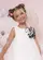 VESTIDO TULE MAXI FLOR BICOLOR PITUCHINHUS 30828