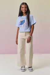 CALÇA MARINER EM SARJA COM ELASTANO VIC VICKY 95002