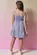 VESTIDO TRICOLINE COM ELASTANO LISTRAS VIC VICKY 95363
