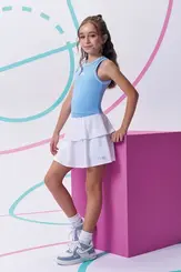 CONJUNTO REGATA E SAIA SPORT VIC VICKY 96536