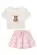 CONJUNTO BLUSA COTTON E SAIA TRICOLINE COM ELASTANO VIC VICKY 96868