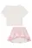 CONJUNTO BLUSA COTTON E SAIA TRICOLINE COM ELASTANO VIC VICKY 96868