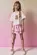 CONJUNTO BLUSA COTTON E SAIA TRICOLINE COM ELASTANO VIC VICKY 96868