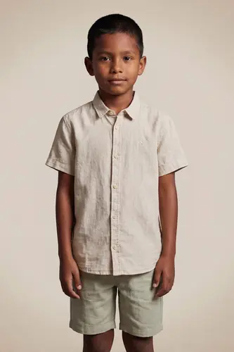 CAMISA MINI MC TP LINHO PIENZA RESERVA 0104360