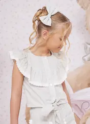 CAMISA ALGODÃO LISTRADA PITUCHINHUS R30729
