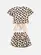 CONJUNTO BLUSA E SAIA COM SHORT INTERNO ANIMÊ  P6739
