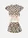 CONJUNTO BLUSA E SAIA COM SHORT INTERNO ANIMÊ  P6739