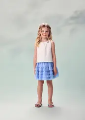 CONJUNTO BLUSA E SAIA ANIMÊ N6074