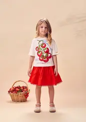 CONJUNTO BLUSA E SAIA ANIMÊ N6075