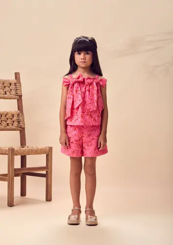 CONJUNTO BLUSA E SHORTS LAISE ANIMÊ N6083