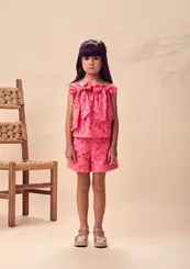 CONJUNTO BLUSA E SHORTS LAISE ANIMÊ N6083