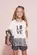 CONJUNTO BLUSA COTTON FRANJA E SHORT ALGODÃO PITUCHINHUS 30846