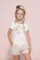 CONJUNTO BLUSA COTTON E SHORT ALGODÃO PITUCHINHUS 30847