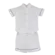 CONJUNTO CAMISA MC E BERMUDA COM DETALHE VIÉS PRECOCE BCO6219