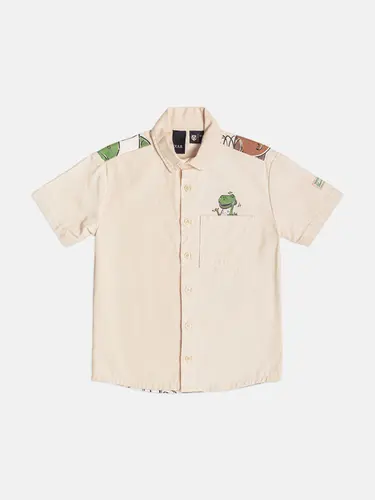 CAMISA COM ESTAMPA E BOLSO YOUCCIE  I2709