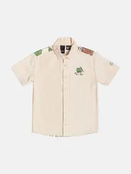CAMISA COM ESTAMPA E BOLSO YOUCCIE  I2709