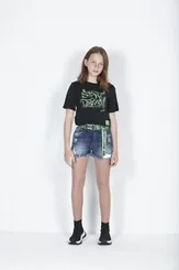 SHORT JEANS COM CINTO  DIMY - SHO82295