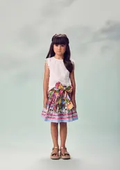 CONJUNTO BLUSA E SAIA ANIMÊ N6416