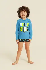 KIT BEACHWEAR HELLO DINO BANANA DANGER 56028
