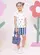 BLUSA COTTON MINI CORAÇÕES CRISTAL PITUCHINHUS 30980