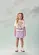 CONJUNTO BLUSA PRINCESAS E SAIA SHORTS ANIMÊ N5897