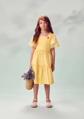 VESTIDO TRICOLINE ANIMÊ N5952