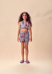 SHORTS SAÍDA DE PRAIA MINNIE ANIMÊ N6015