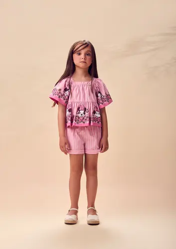 CONJUNTO BLUSA E SHORTS ANIMÊ N6417