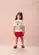 CONJUNTO BLUSA POOH E SHORT SAIA ANIMÊ P6940