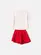 CONJUNTO BLUSA POOH E SHORT SAIA ANIMÊ P6940