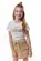CONJUNTO BLUSA MC E SHORT SAIA VIC VICKY 95956