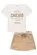 CONJUNTO BLUSA MC E SHORT SAIA VIC VICKY 95956
