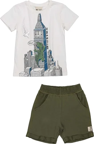 CONJUNTO T-SHIRT E BERMUDA