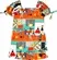 VESTIDO FEMININO MANGA BUFANTE ESTAMPADO PRECOCE - IVT2707