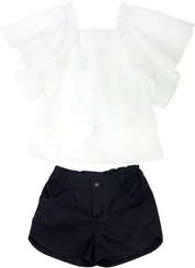 BLUSA BABADO FRANZIDO PRECOCE - LBL2737