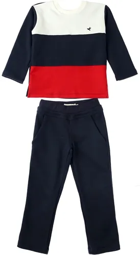 CONJUNTO MASCULINO RECORTES PRECOCE - MCJ2746 MARINHO/