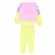 CONJUNTO CASACO/CALÇA MOLETINHO POAH NOAH - 45640 NEON ROSA/