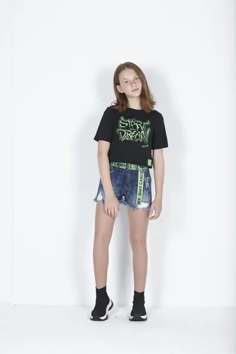 T-SHIRT DREAM PRETO DIMY - TSH82333
