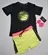 CONJUNTO BLUSA/SHORT MOLETINHO SPORT POAH NOAH - 45600 NEON/